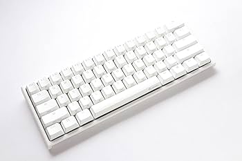 Ducky One 2 White Edition TKL ゲーミングキーボード Ducky One 2 TKL RGB Pure White RGB LED Double Shot PBT